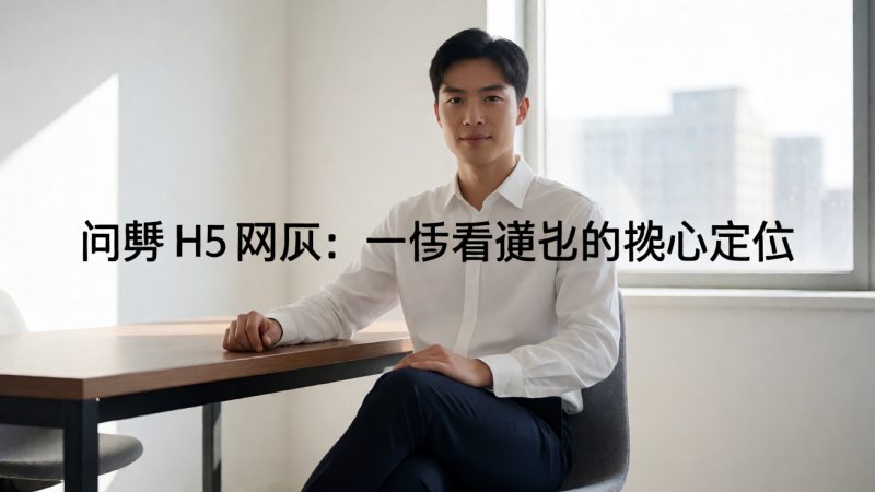 问鼎h5网页是什么:一页看懂它的核心定位 配图